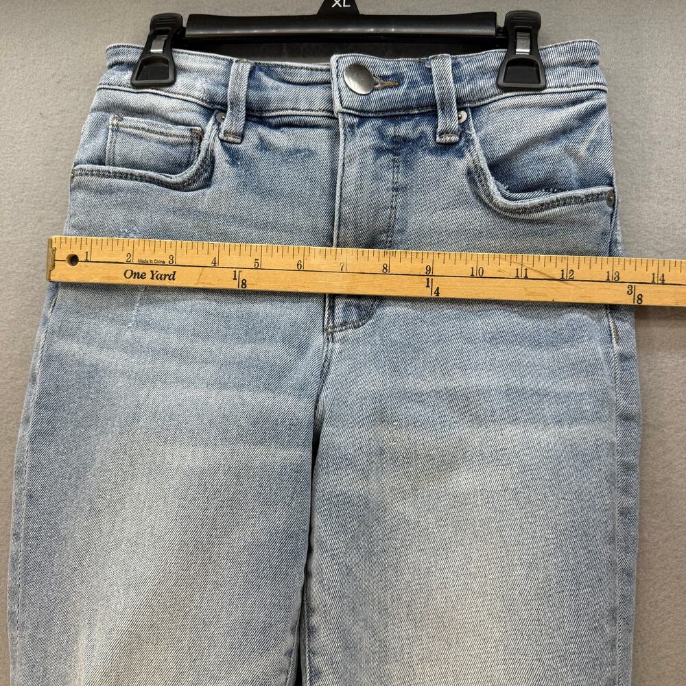 Evereve Jeans Women's 24 (0) Light Blue High Rise Fit Ever Straight Skinny Leg - Picture 11 of 14